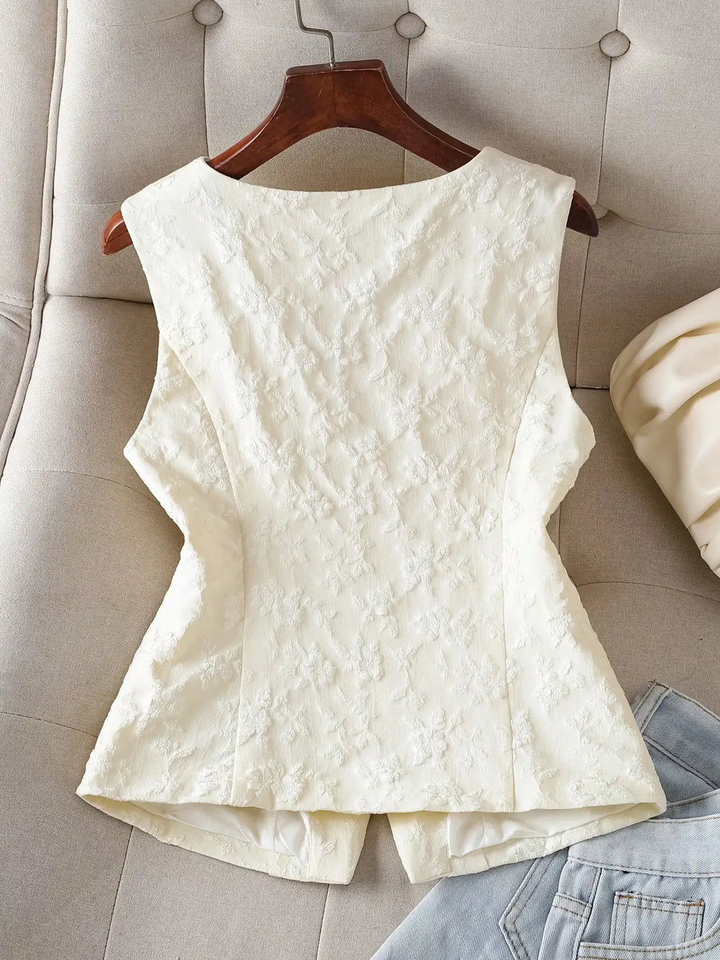 Soft Button Vest