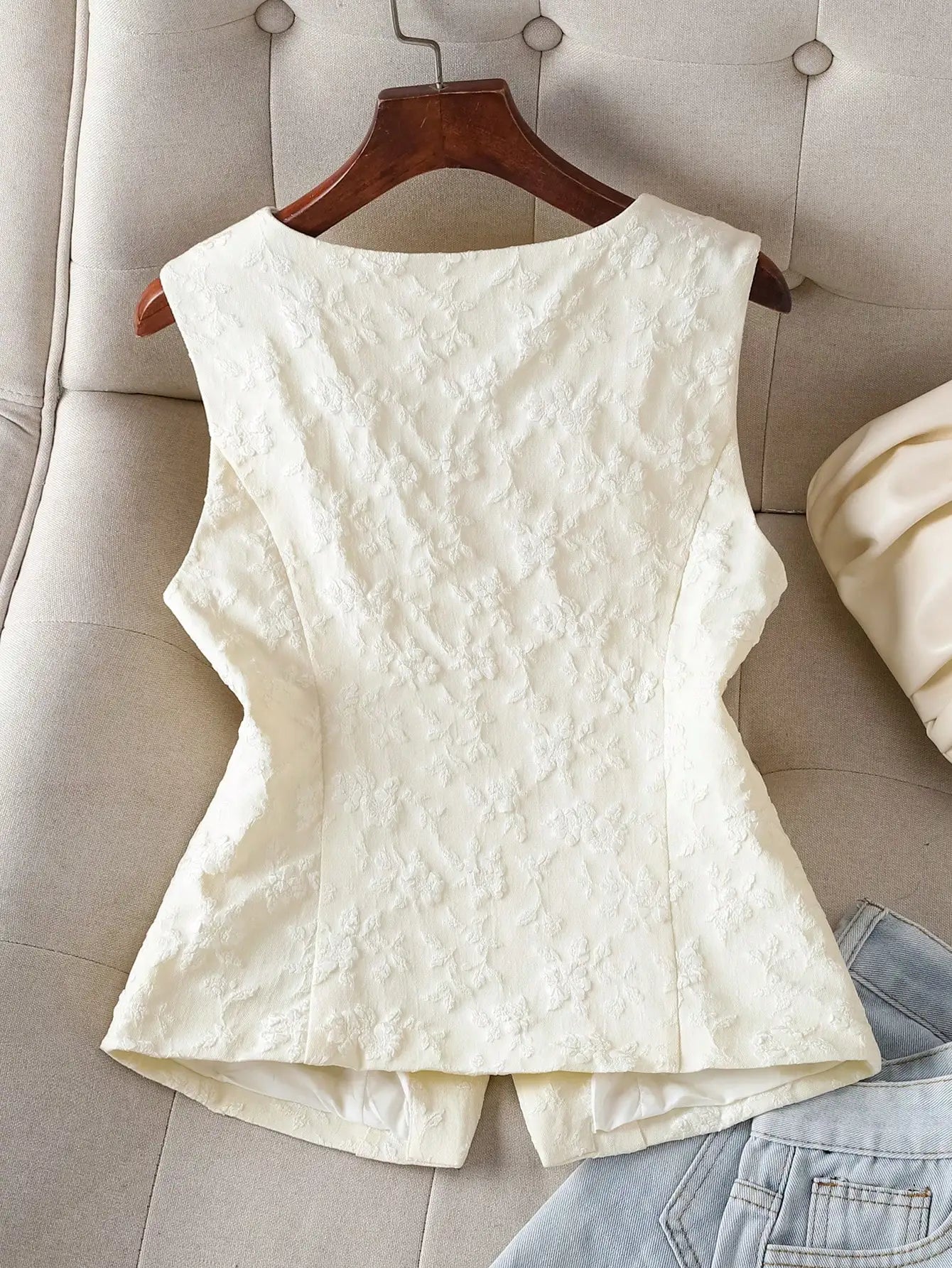 Soft Button Vest