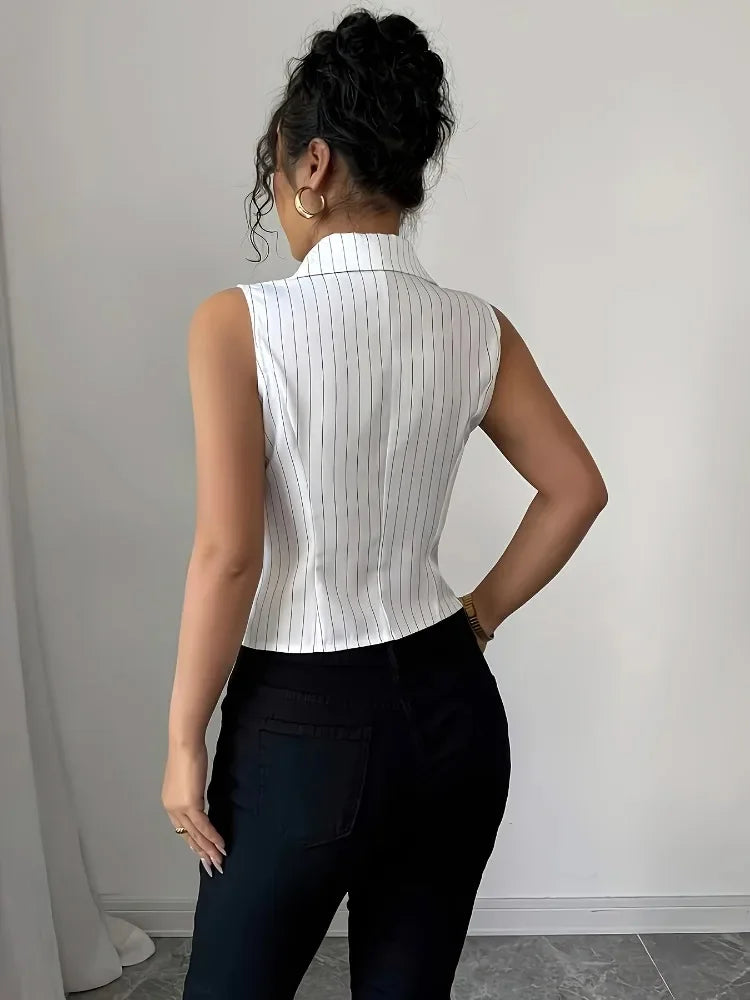 Tailored Vest Top