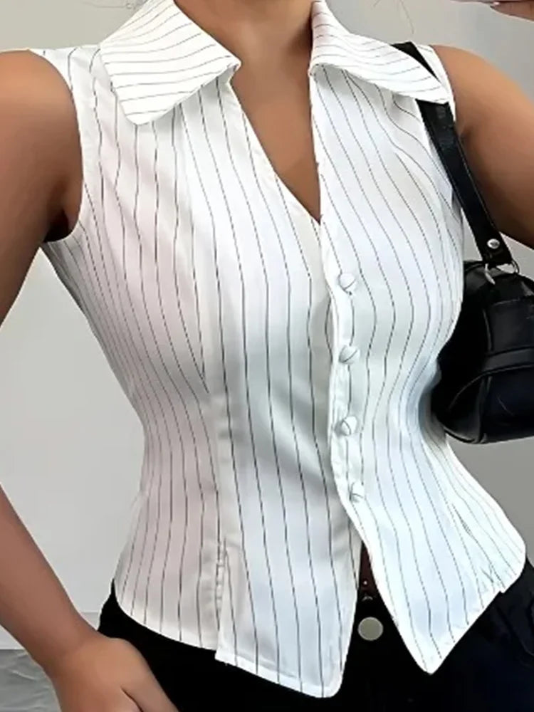 Tailored Vest Top