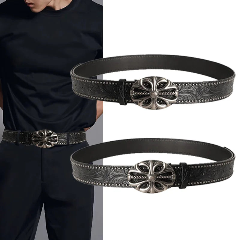Retro Buckle Belt