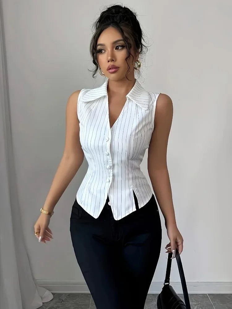 Tailored Vest Top